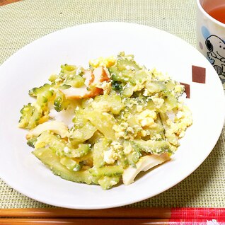 ゴーヤチャンプルー丼